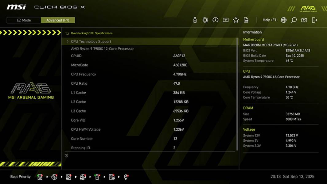 MSI MAG B850M MORTAR WIFI-4